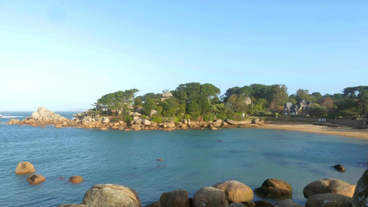 Logis Hotel Saint Guirec Et De La Plage Perros-Guirec Εξωτερικό φωτογραφία