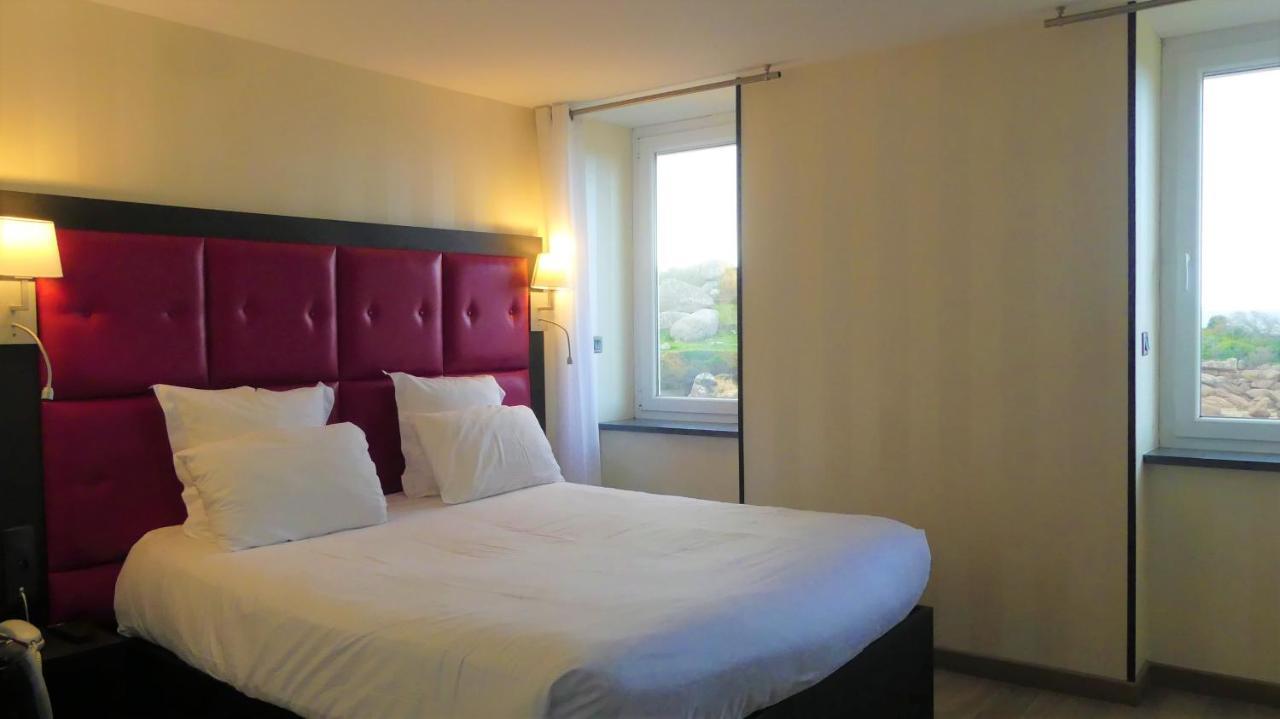 Logis Hotel Saint Guirec Et De La Plage Perros-Guirec Εξωτερικό φωτογραφία