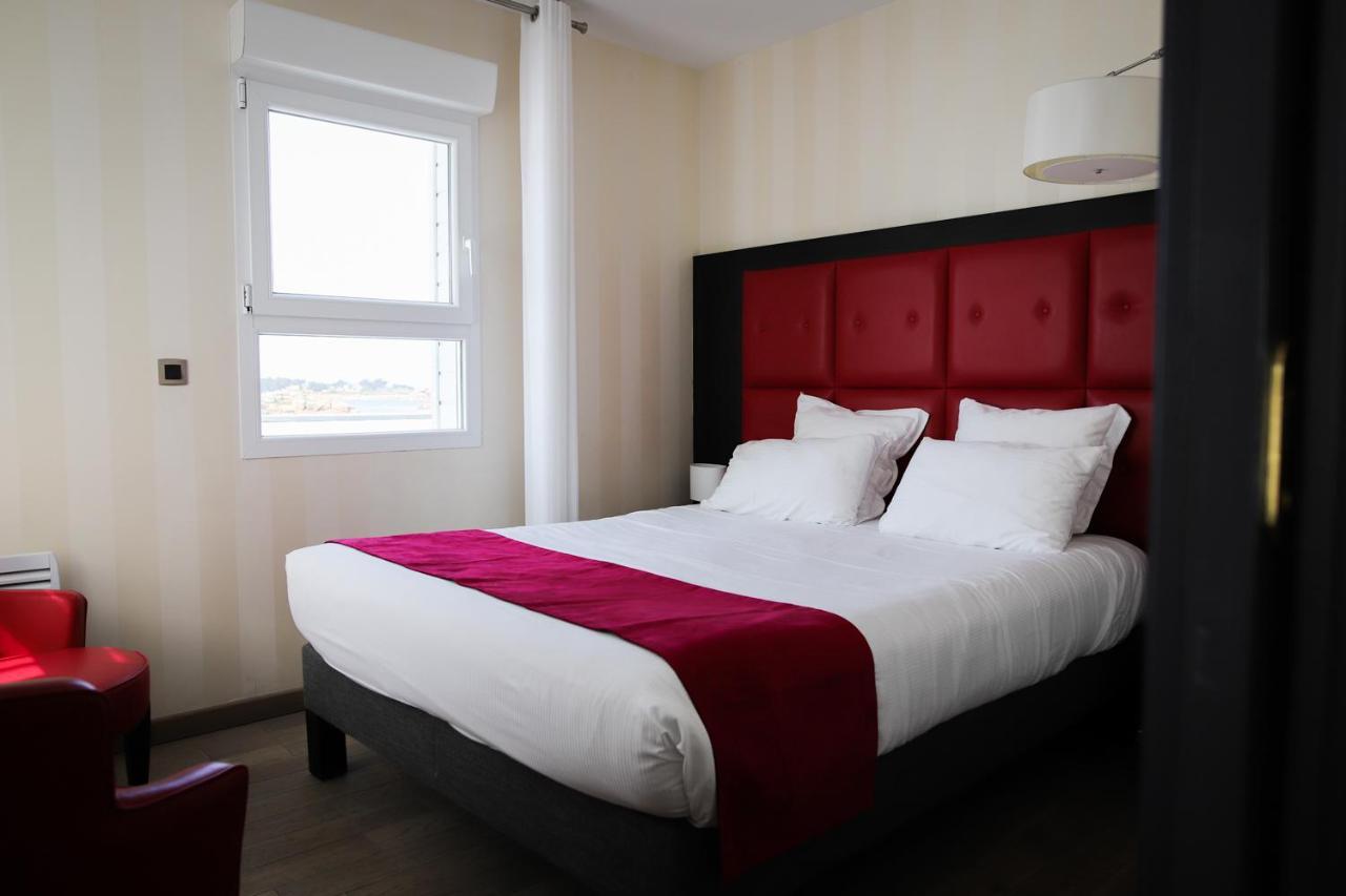 Logis Hotel Saint Guirec Et De La Plage Perros-Guirec Εξωτερικό φωτογραφία