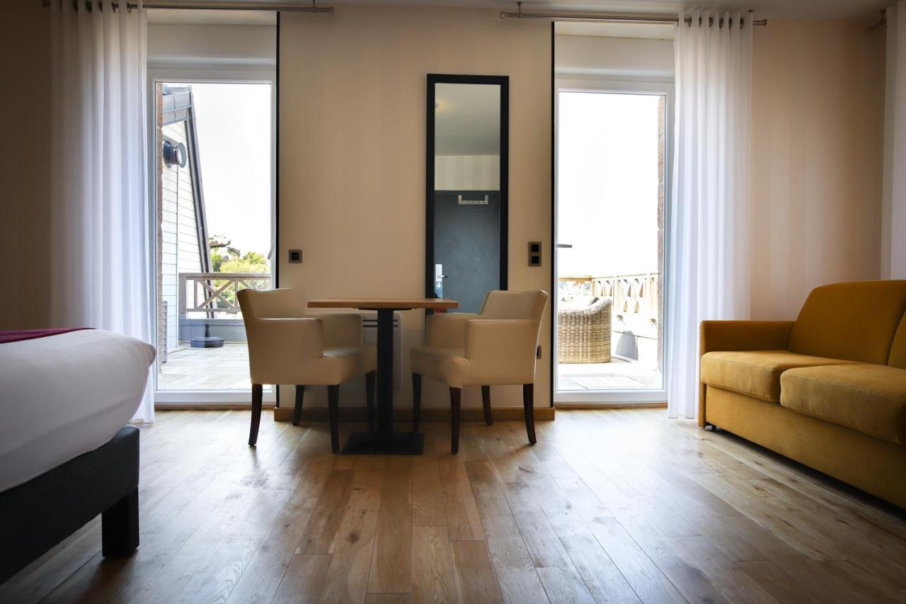 Logis Hotel Saint Guirec Et De La Plage Perros-Guirec Εξωτερικό φωτογραφία