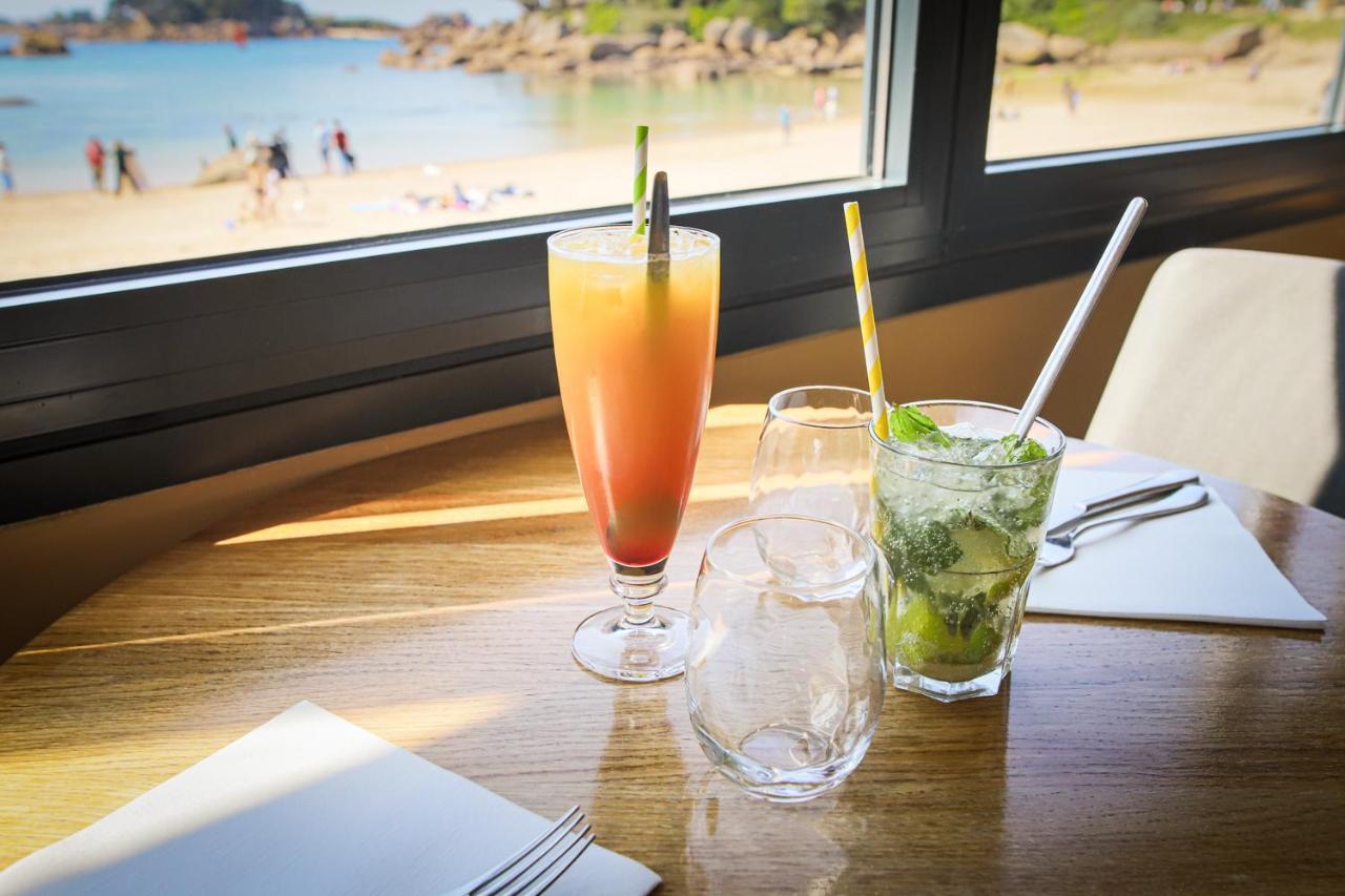 Logis Hotel Saint Guirec Et De La Plage Perros-Guirec Εξωτερικό φωτογραφία