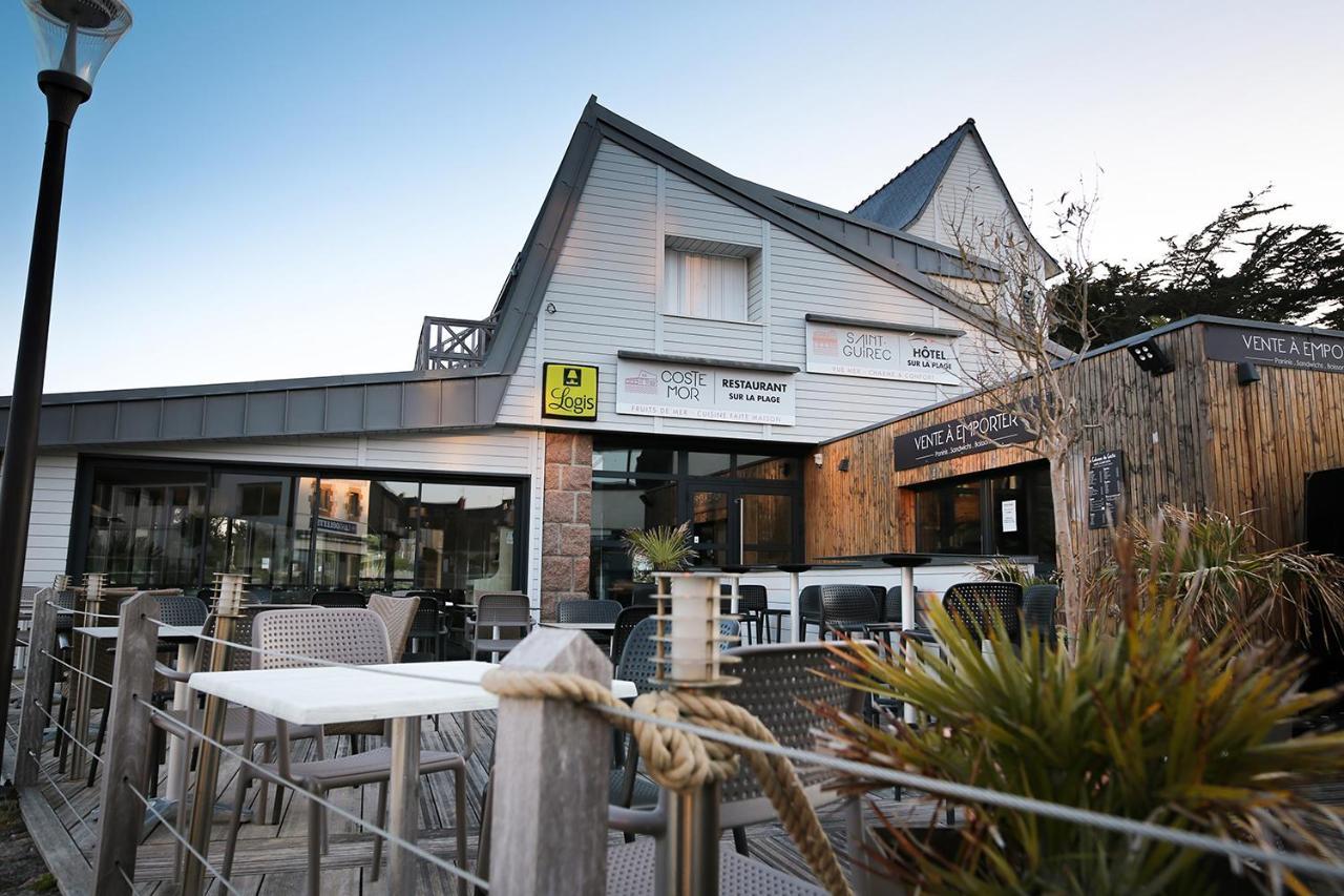 Logis Hotel Saint Guirec Et De La Plage Perros-Guirec Εξωτερικό φωτογραφία
