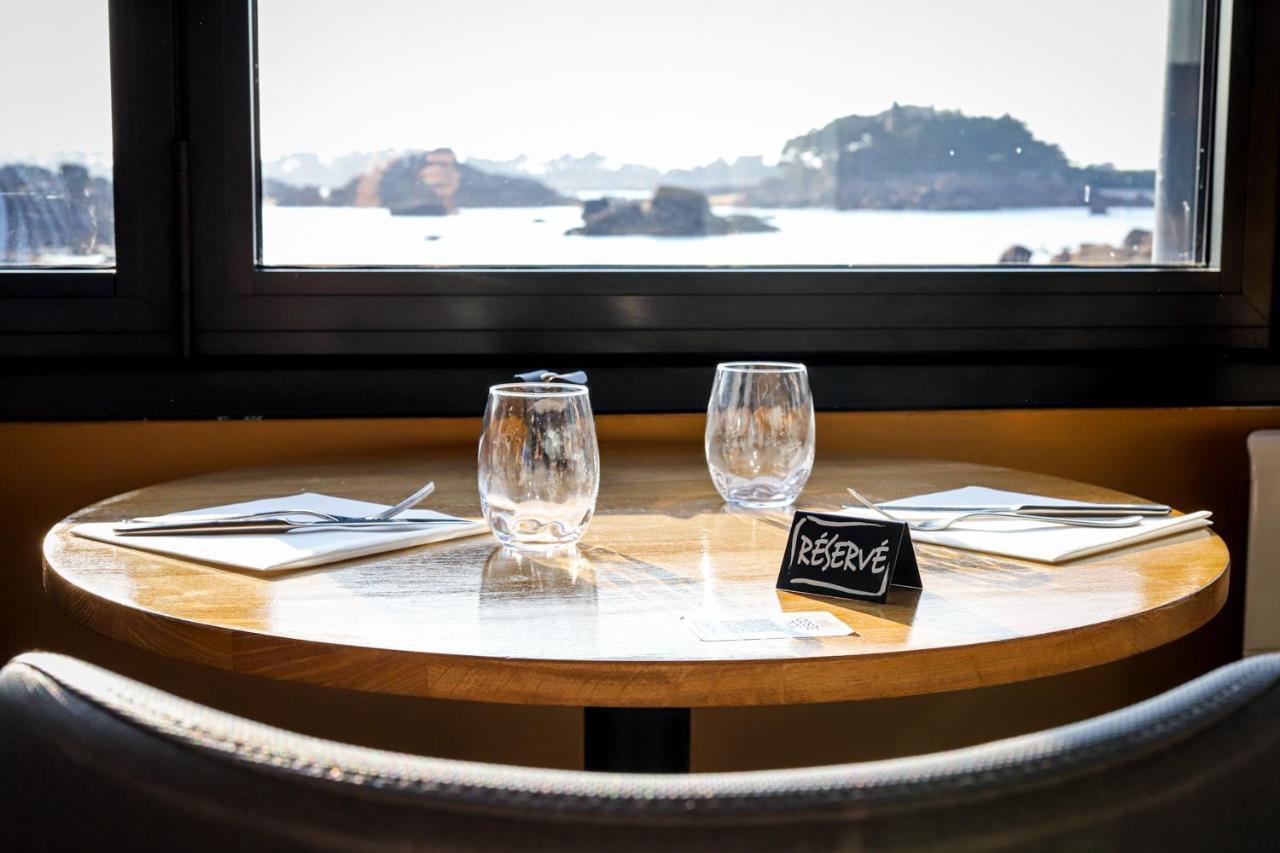 Logis Hotel Saint Guirec Et De La Plage Perros-Guirec Εξωτερικό φωτογραφία