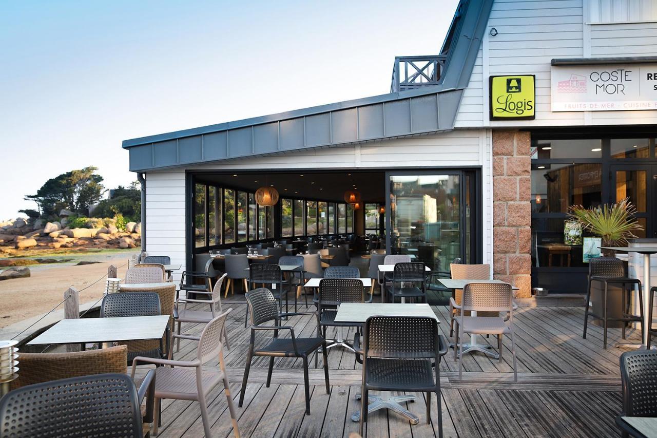 Logis Hotel Saint Guirec Et De La Plage Perros-Guirec Εξωτερικό φωτογραφία