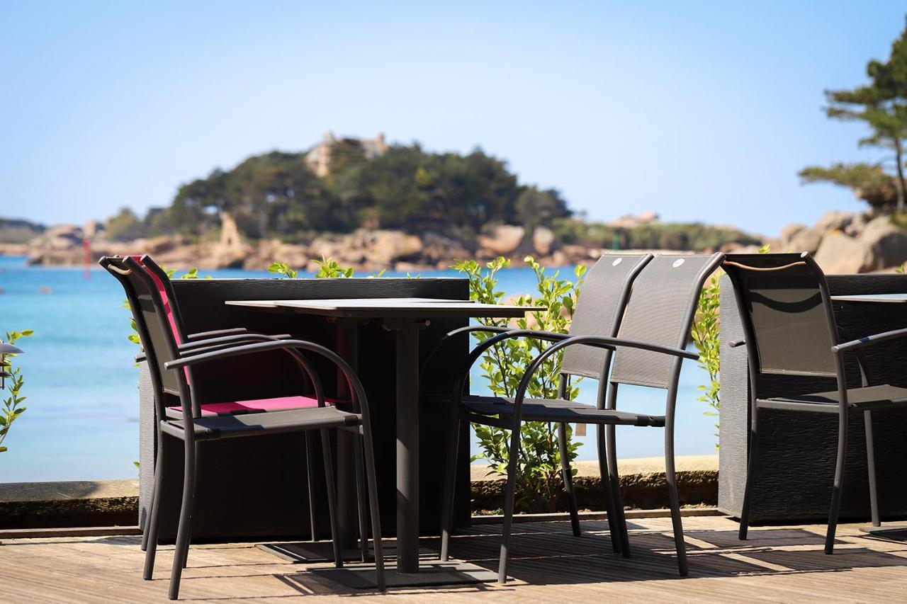 Logis Hotel Saint Guirec Et De La Plage Perros-Guirec Εξωτερικό φωτογραφία