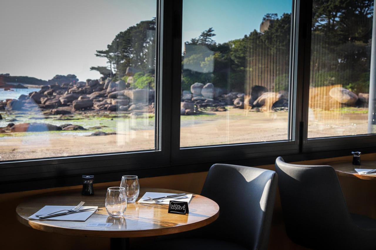Logis Hotel Saint Guirec Et De La Plage Perros-Guirec Εξωτερικό φωτογραφία