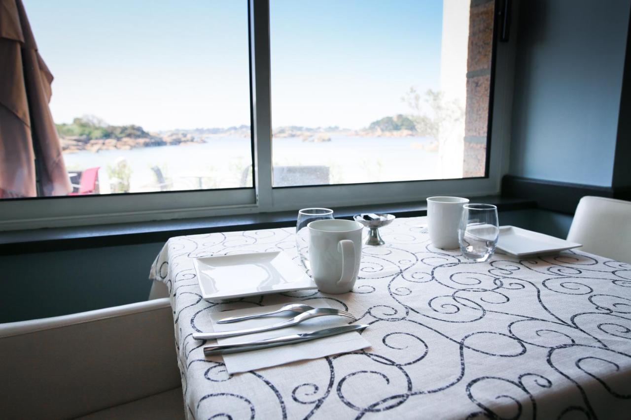 Logis Hotel Saint Guirec Et De La Plage Perros-Guirec Εξωτερικό φωτογραφία
