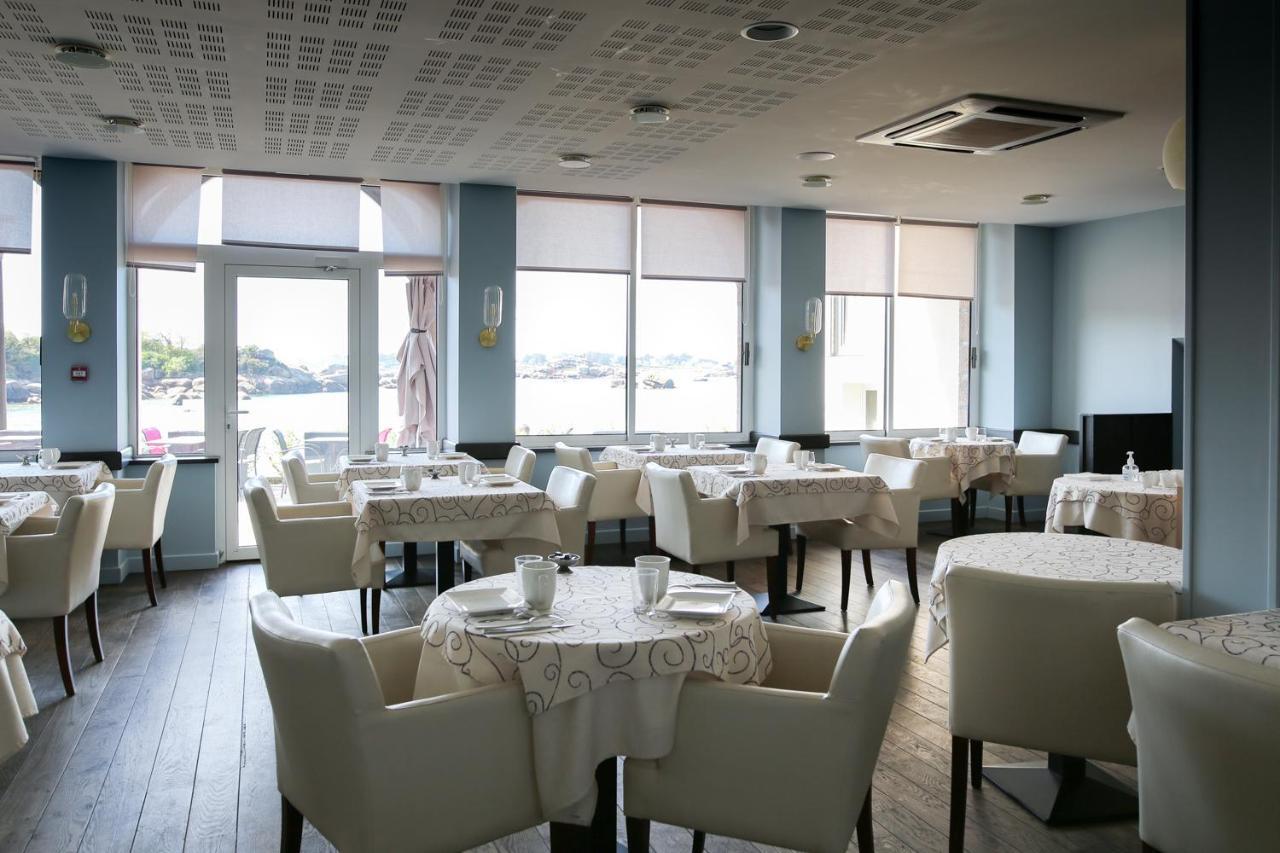 Logis Hotel Saint Guirec Et De La Plage Perros-Guirec Εξωτερικό φωτογραφία