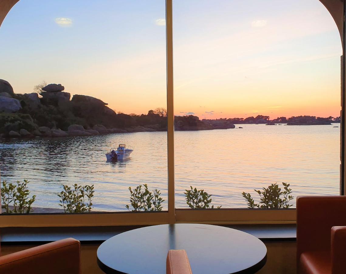 Logis Hotel Saint Guirec Et De La Plage Perros-Guirec Εξωτερικό φωτογραφία